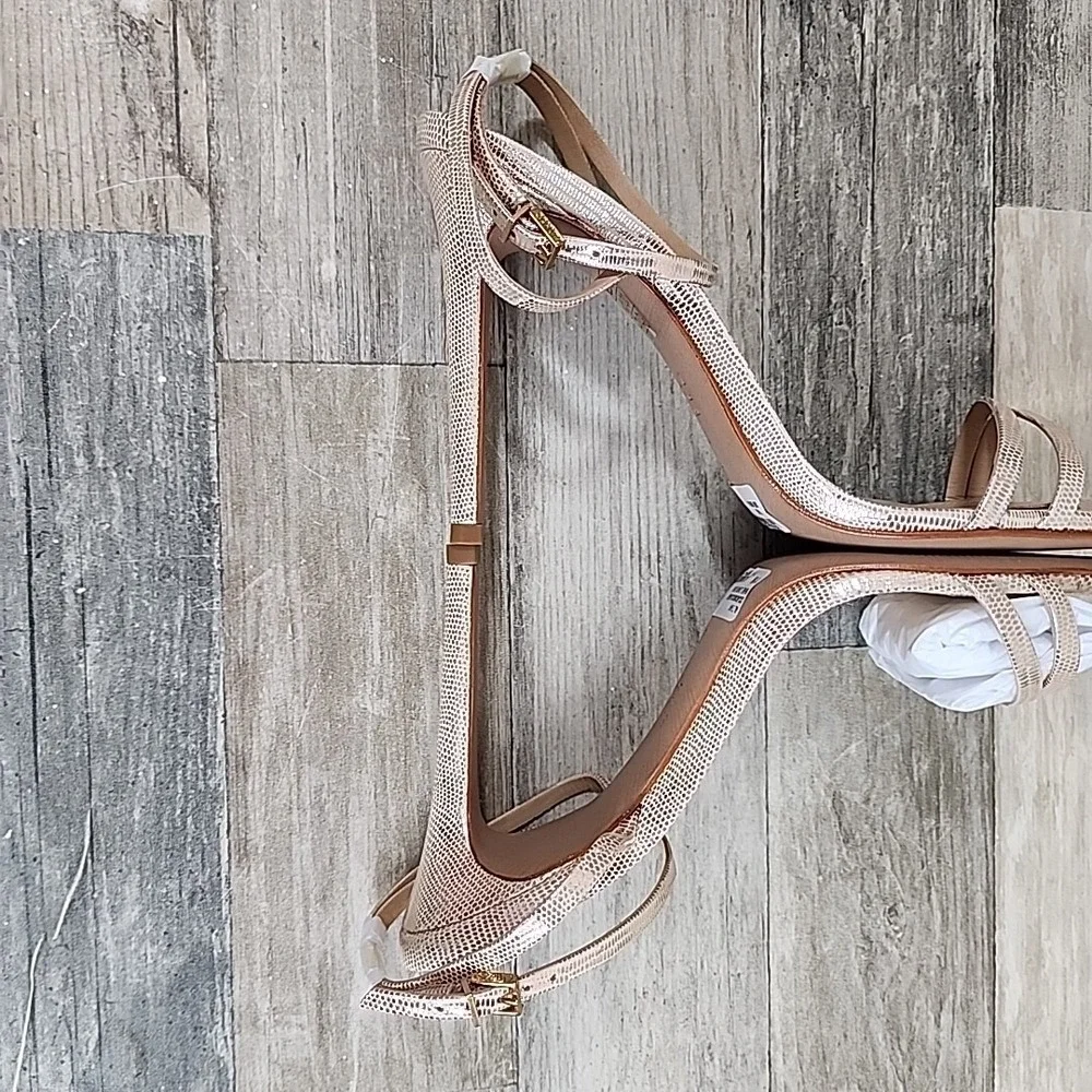 SCHUTZ Altina Leather Sandals Womens Sz 11 B Ankle Strap NEW‎ NWOB